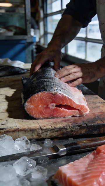 Free Fresh Market Salmon Image - Salmon, Fish, Seafood | Download at ...