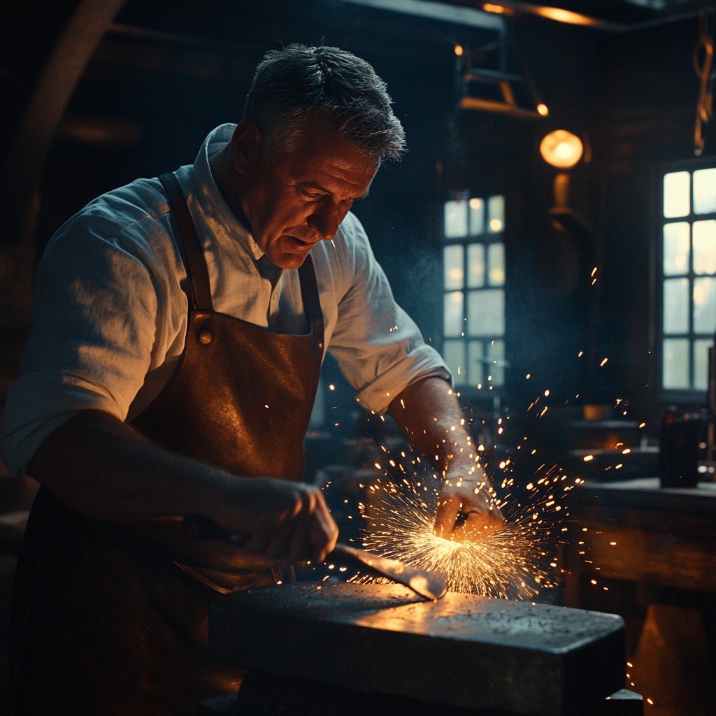 Free Blacksmith forging metal Image - Blacksmith, Forging, Metal ...