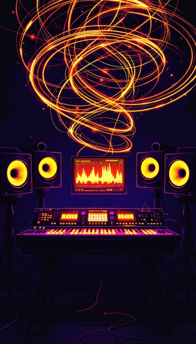 Free Synthesizer Sound Waves Image - Synthesizer, Pixel, Retro ...