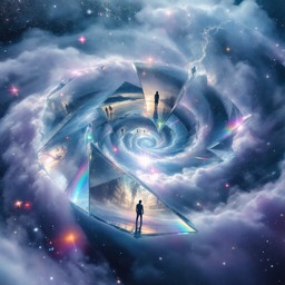 Free Shattered Mirror Spiral Image - Spiral, Mirror, Crystal | Download ...