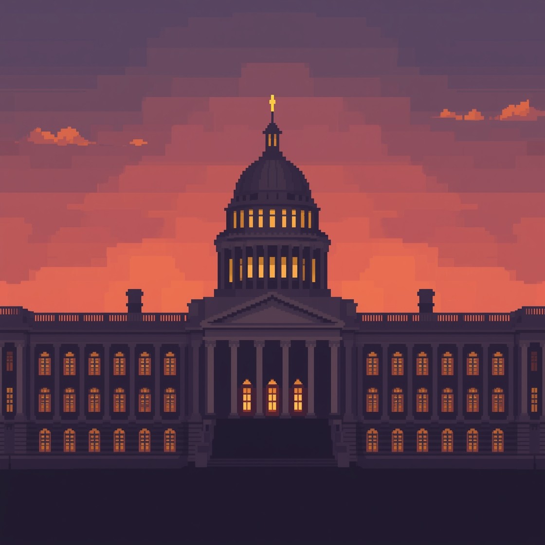 Free Democratic Sunset Architecture Image - Parliament, Government ...