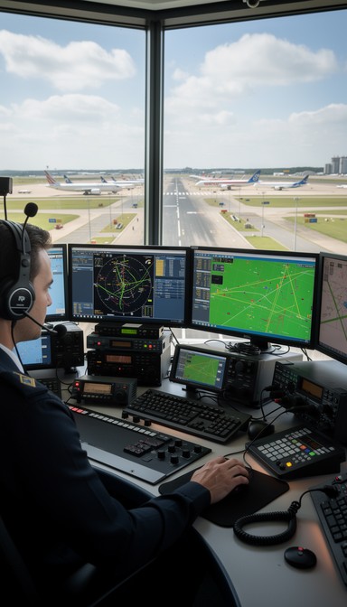 Free Managing Airport Traffic Image - Controller, Aviation, Airport ...