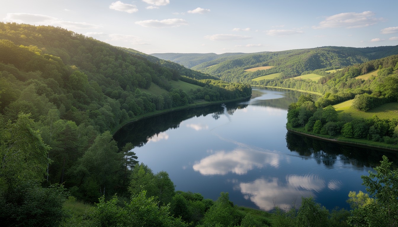 Using Rivers For Reflection Examples Free Mystical River Reflections Image - River, Forest, Nature ...