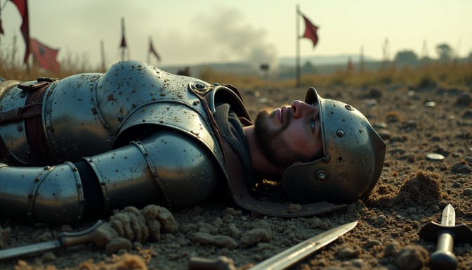 Free Fallen Knight's Rest Image - Knight, Medieval, Battlefield ...
