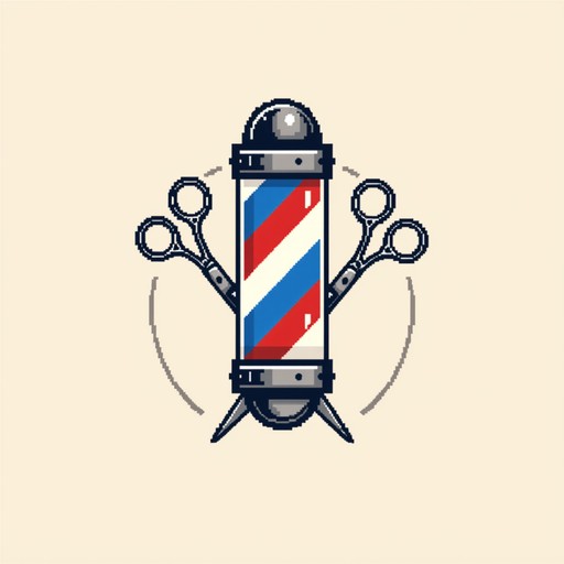 Free Vintage Grooming Icon Image - Barbershop, Barber, Pixel | Download ...