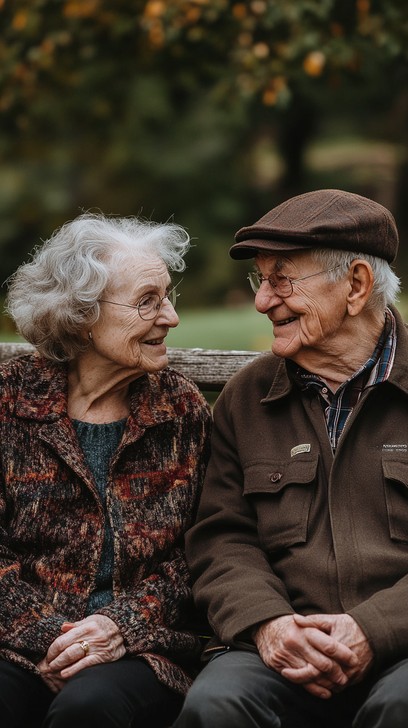 Free Elderly couple smiling Image | Download at StockCake
