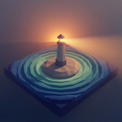 Free Geometric Maritime Beacon Image - Lighthouse, Beacon, Ocean ...