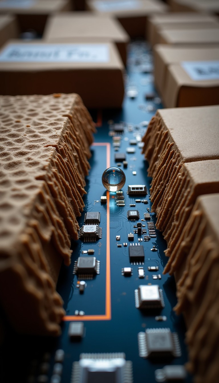Free Circuits Meet Cardboard Image - Logistics, Technology, Cardboard ...
