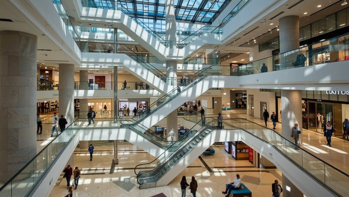 Free Futuristic Escalator Design Image - Escalator, Neon, Lights ...