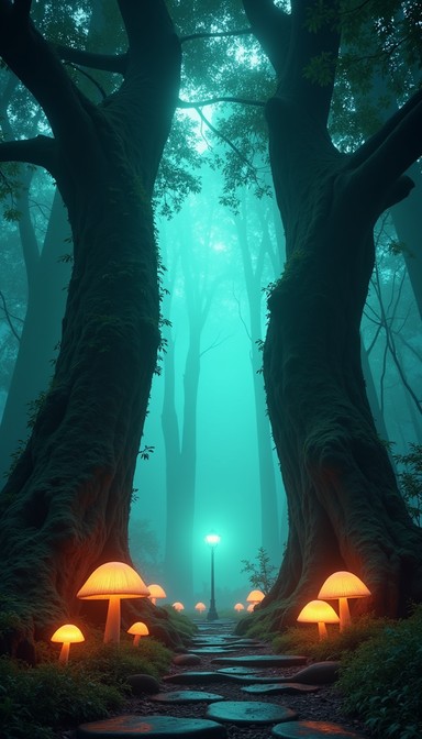 Free Enchanted Forest Path Image - Forest, Path, Trees | Download at ...
