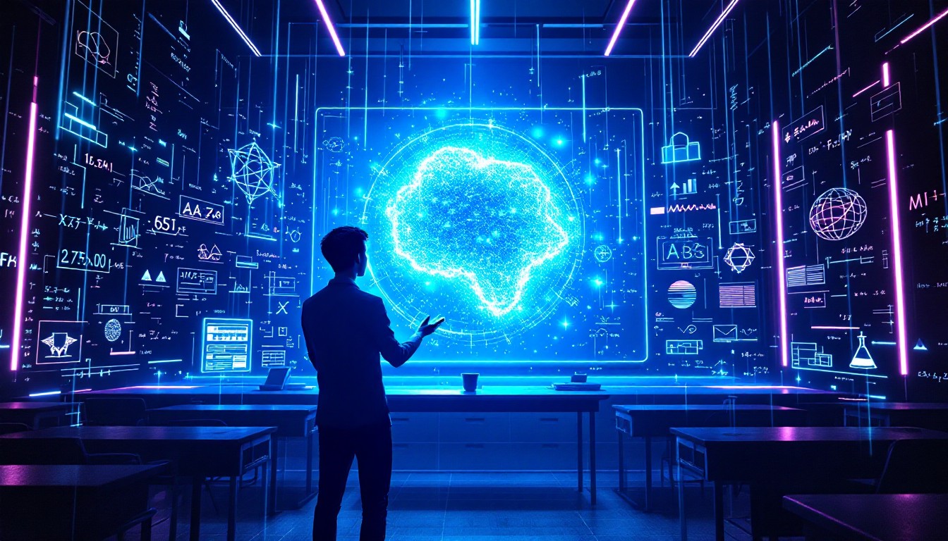 Free Future Learning Illuminated Image - Futuristic, Holographic ...