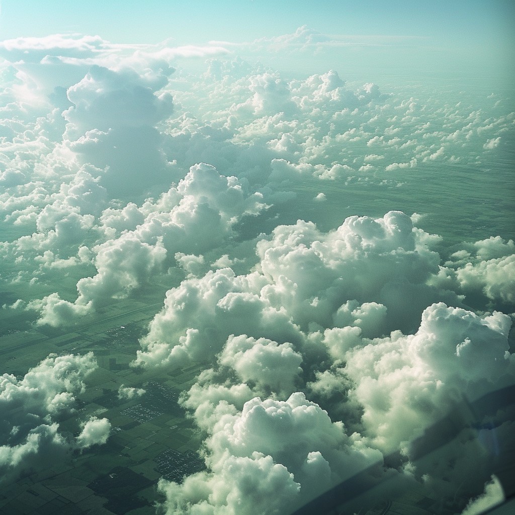 Download Clouds from Above Image - Clouds, Aerial, Sky | StockCake