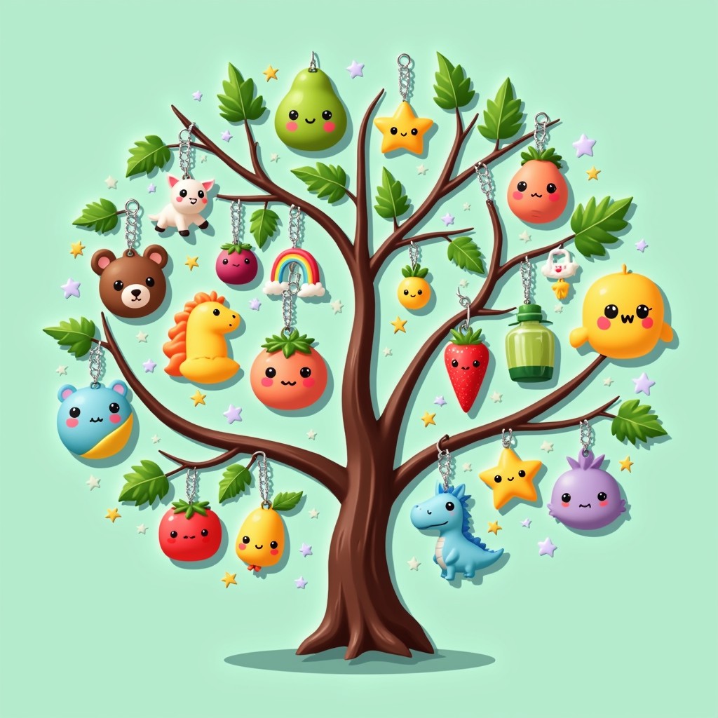 Free Kawaii Character Tree Image - Kawaii, Tree, Chibi | Download at ...