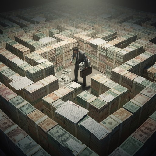 Tax Labyrinth Free Financial Maze Trap Image - Maze, Money, Tax | Download at StockCake