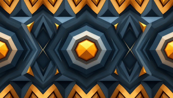 Free Armored Geometric Shield Image - Geometric, Tessellation, Shield ...