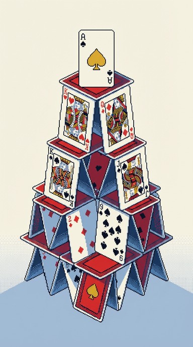 Free Isometric Card Tower Image - Cards, Poker, Casino | Download at ...