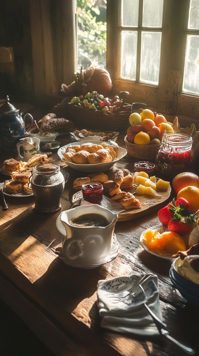 Free Cozy Breakfast Spread Image - Breakfast, Rustic, Fresh | Download ...