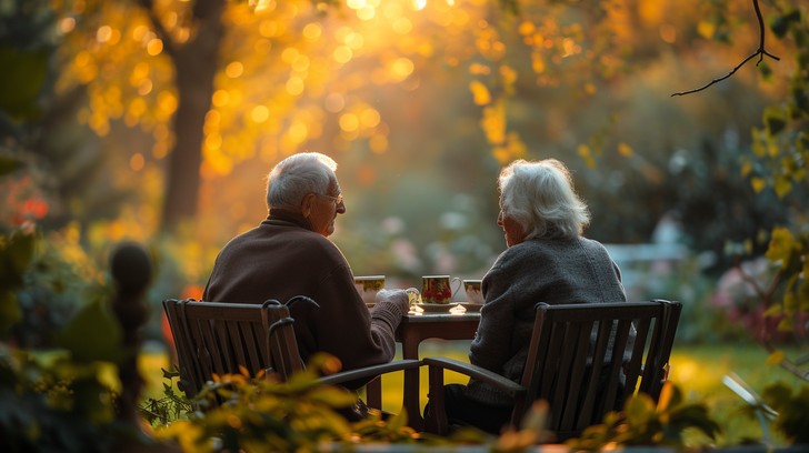 Fall Reminiscing Free Autumn Serenity Together Image - Autumn, Serenity, Couple ...