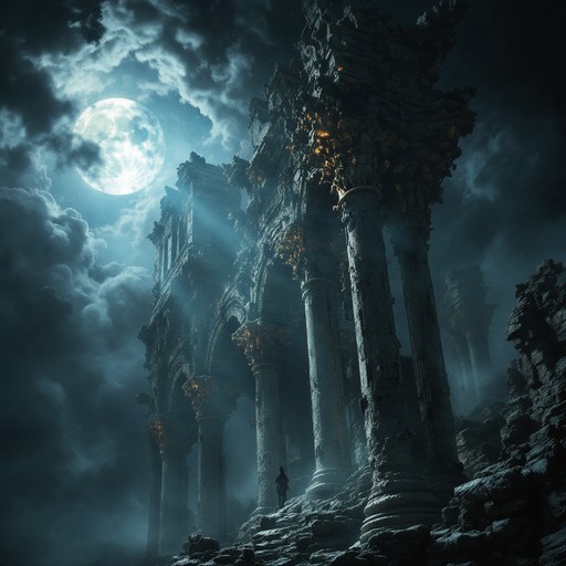 Free Moonlit Gothic Ruins Image - Gothic, Ruins, Moonlight | Download ...