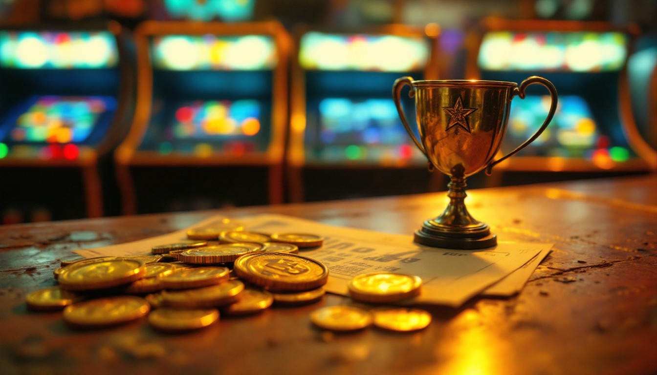 Free Arcade Victory Rewards Photo - Arcade, Trophy, Tokens | Download ...