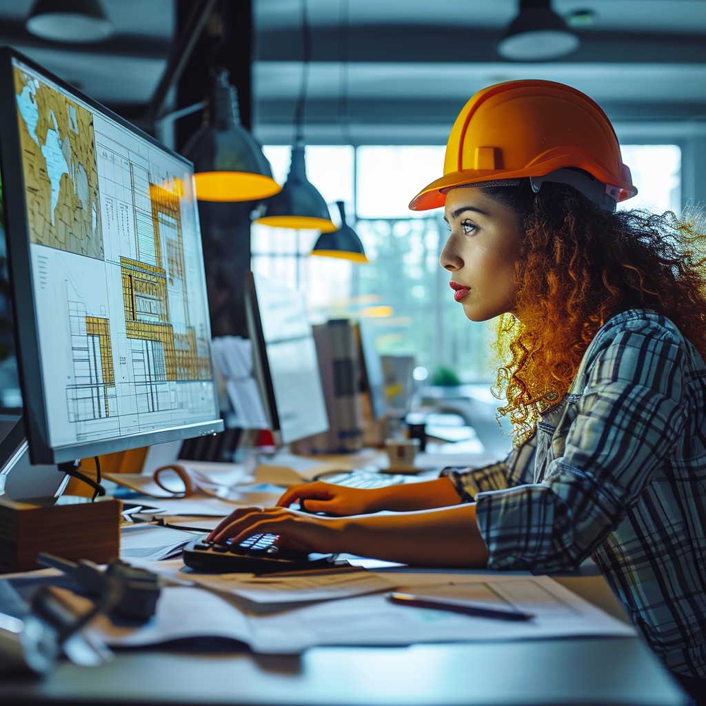 Free Focused Construction Engineer Image - Engineering, Construction ...