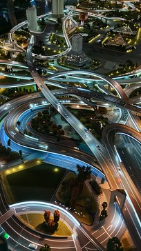 Free Complex Road Interchange Image - Interchange, Highways, Aerial ...