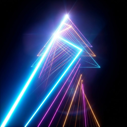 Wireframe Color Schemes Download Neon Laser Peaks Stock Images for Free | StockCake