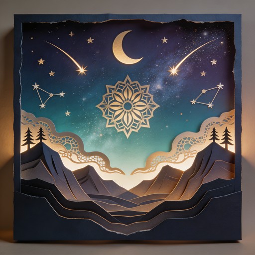 Free Celestial Paper Cosmos Image - Papercraft, Kirigami, Celestial ...