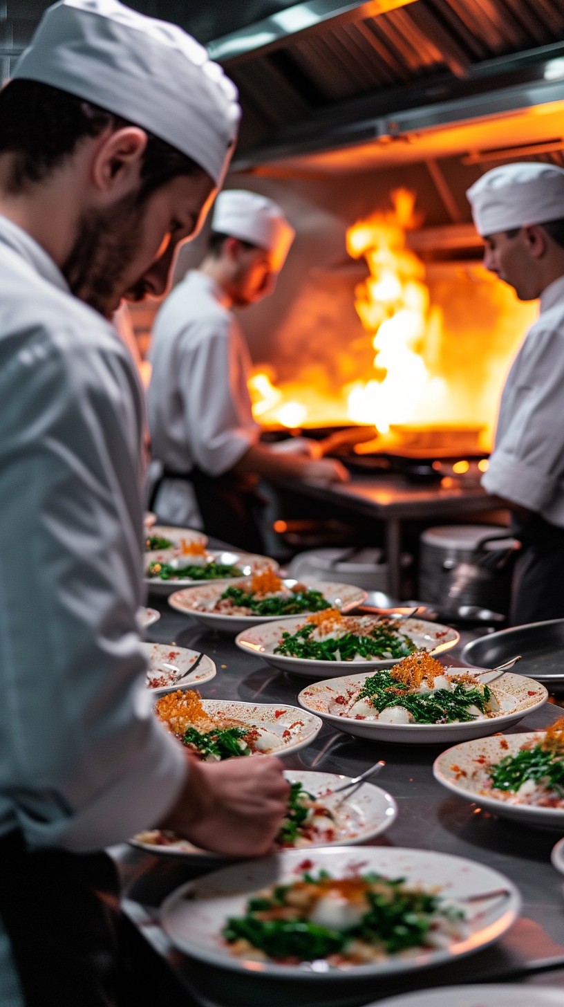Culinary Images Free Intense Kitchen Scene Image - Chef, Cooking, Kitchen | Download at ...