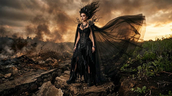 Free Gothic Fashion Apocalypse Image - Gothic, Fashion, Woman ...
