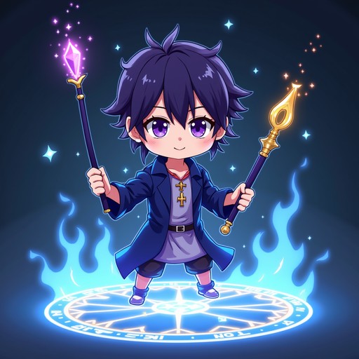 Wizard Runes Anime Free Magical Anime Wizard Image - Wizard, Magical, Anime | Download at ...