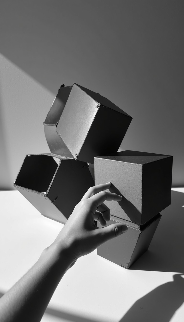 Free Geometric Form Arrangement Image - Geometric, Minimalist ...