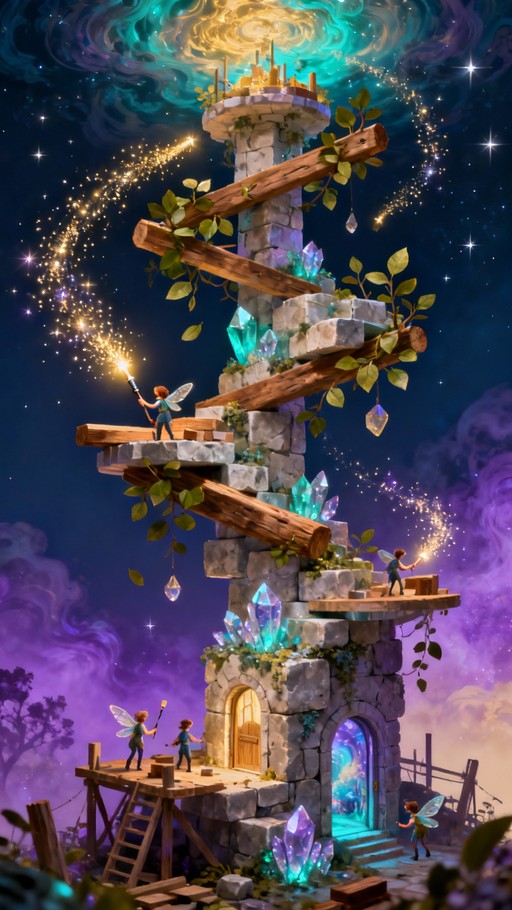 Free Magical Construction Site Image - Fantasy, Magical, Construction ...