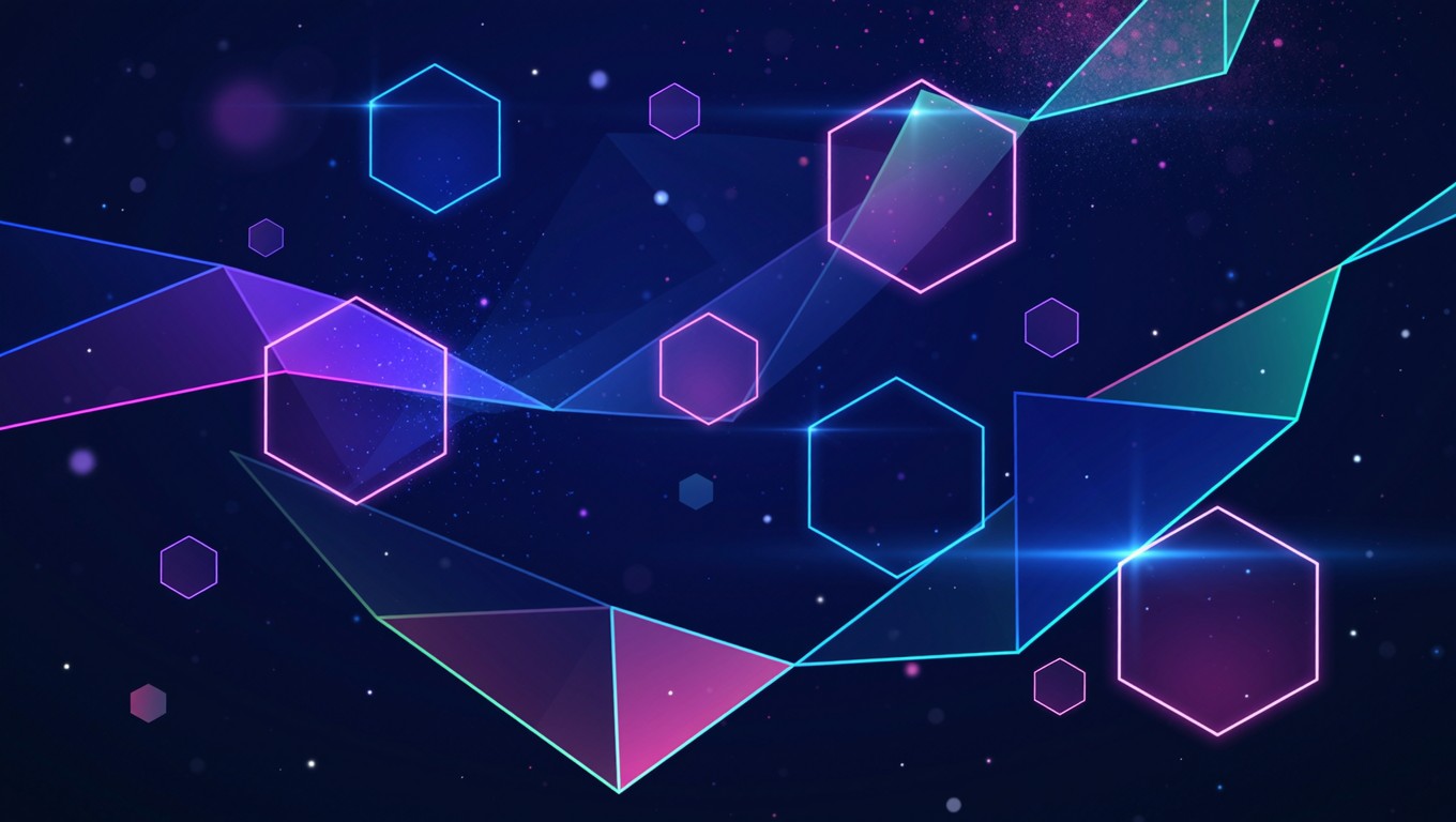 Geometry Neon Background Free Neon Geometry Flow Image - Neon, Geometric, Cyberpunk | Download ...