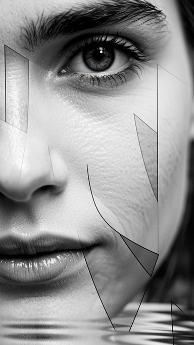 Free Geometric Portrait Flow Image - Portrait, Geometric, Abstract ...