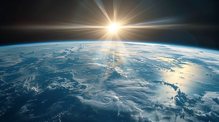Sun Rise Frome Space Free Sunrise from Space Image - Sunrise, Space, Earth | Download at ...