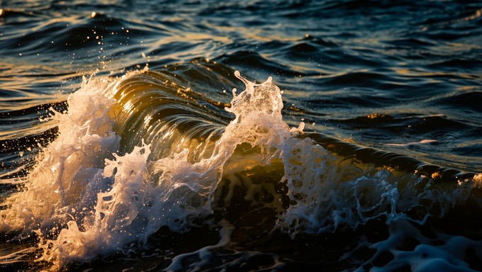 Free Sunset Wave Majesty Image - Wave, Sunset, Ocean | Download at ...