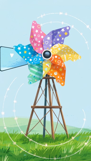Free Colorful Pinwheel Magic Image - Pinwheel, Windmill, Colorful ...