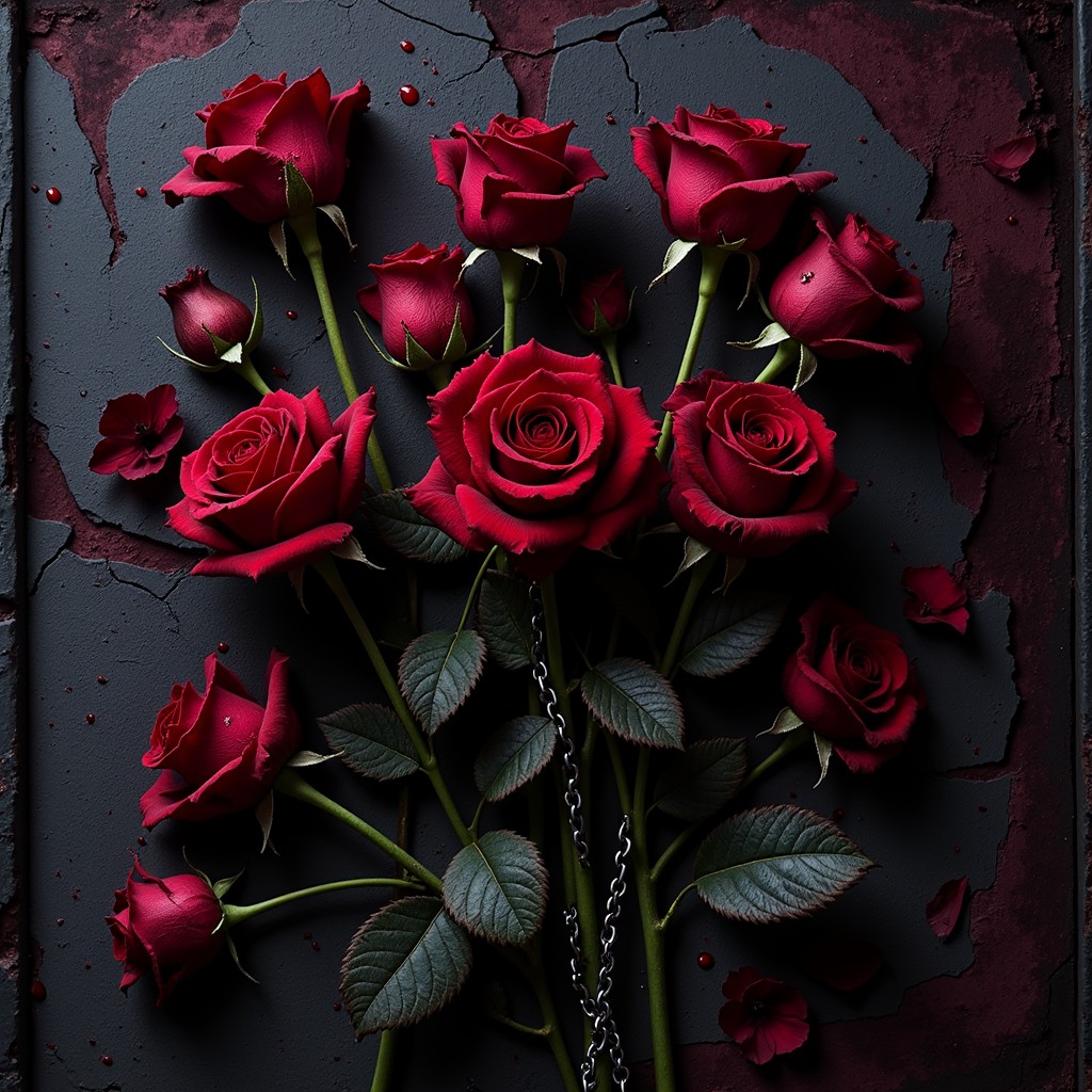 Gothic Standard Roses Free Crimson Gothic Roses Image - Roses, Gothic, Crimson | Download at ...