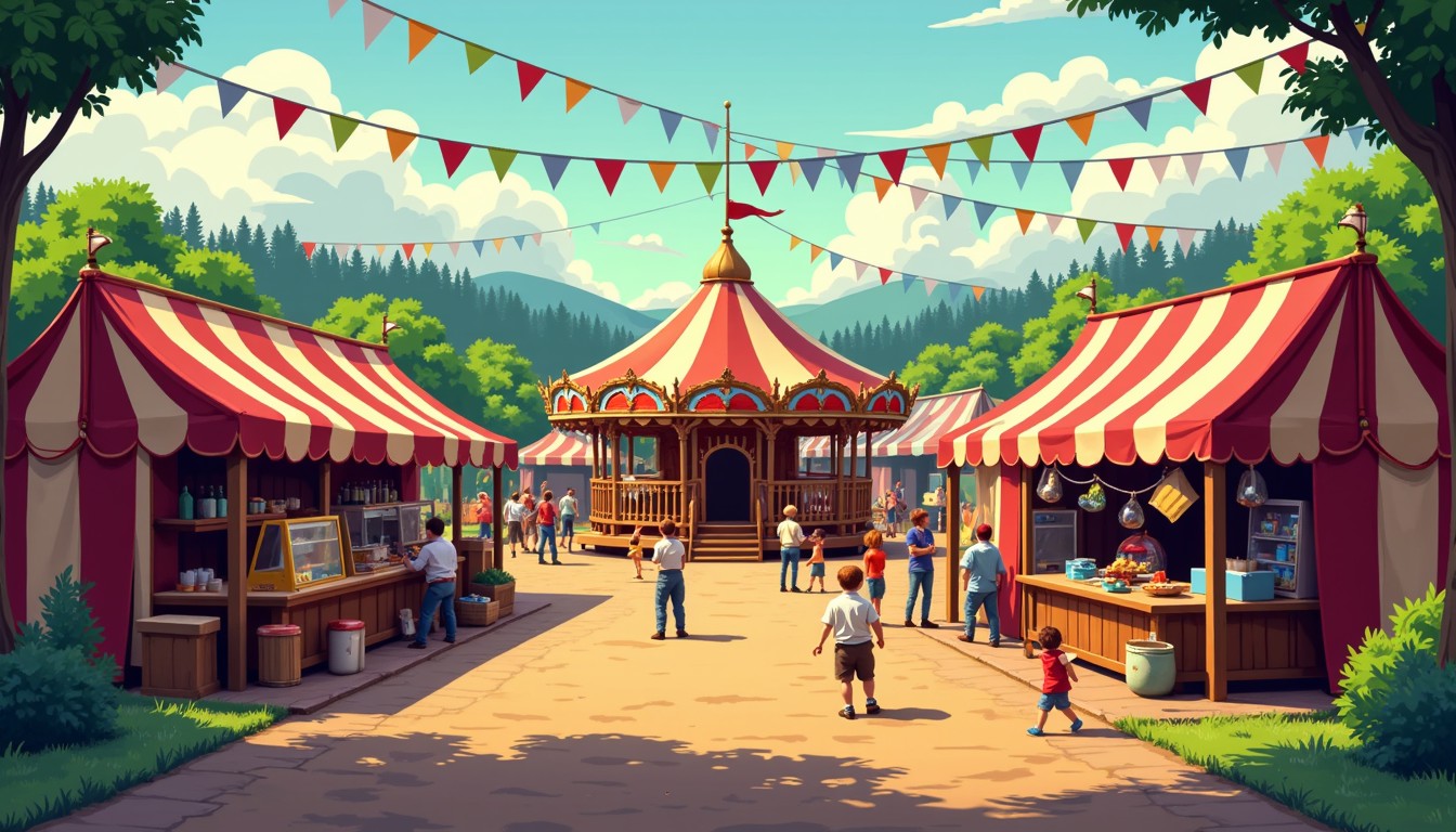 Free Festive Village Fair Image - Fair, Carnival, Festival | Download ...