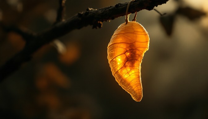 Free Amber Chrysalis Glow Photo - Chrysalis, Cocoon, Metamorphosis ...