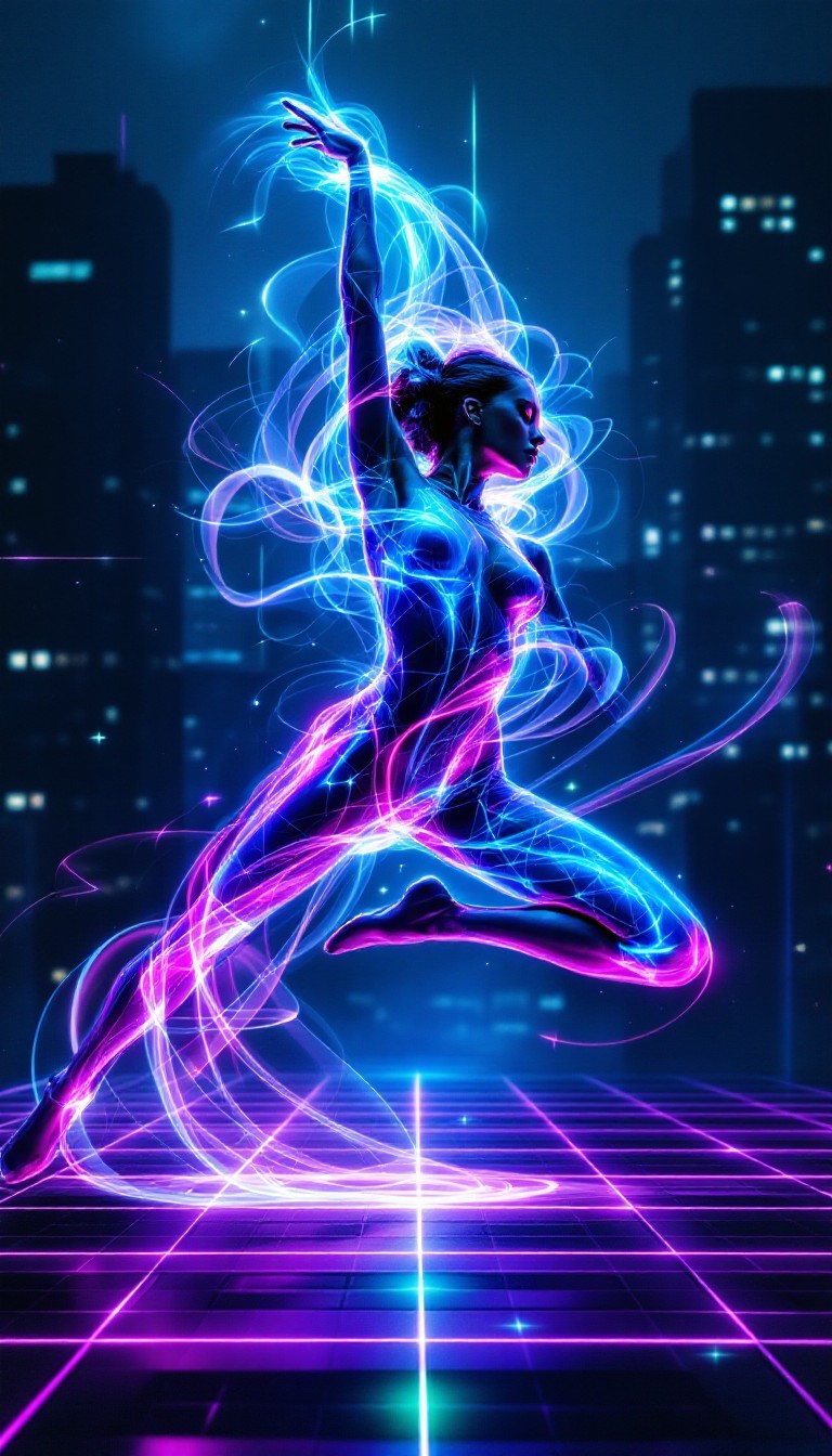 Free Neon Dance Revolution Image - Cyberpunk, Neon, Dance | Download at ...