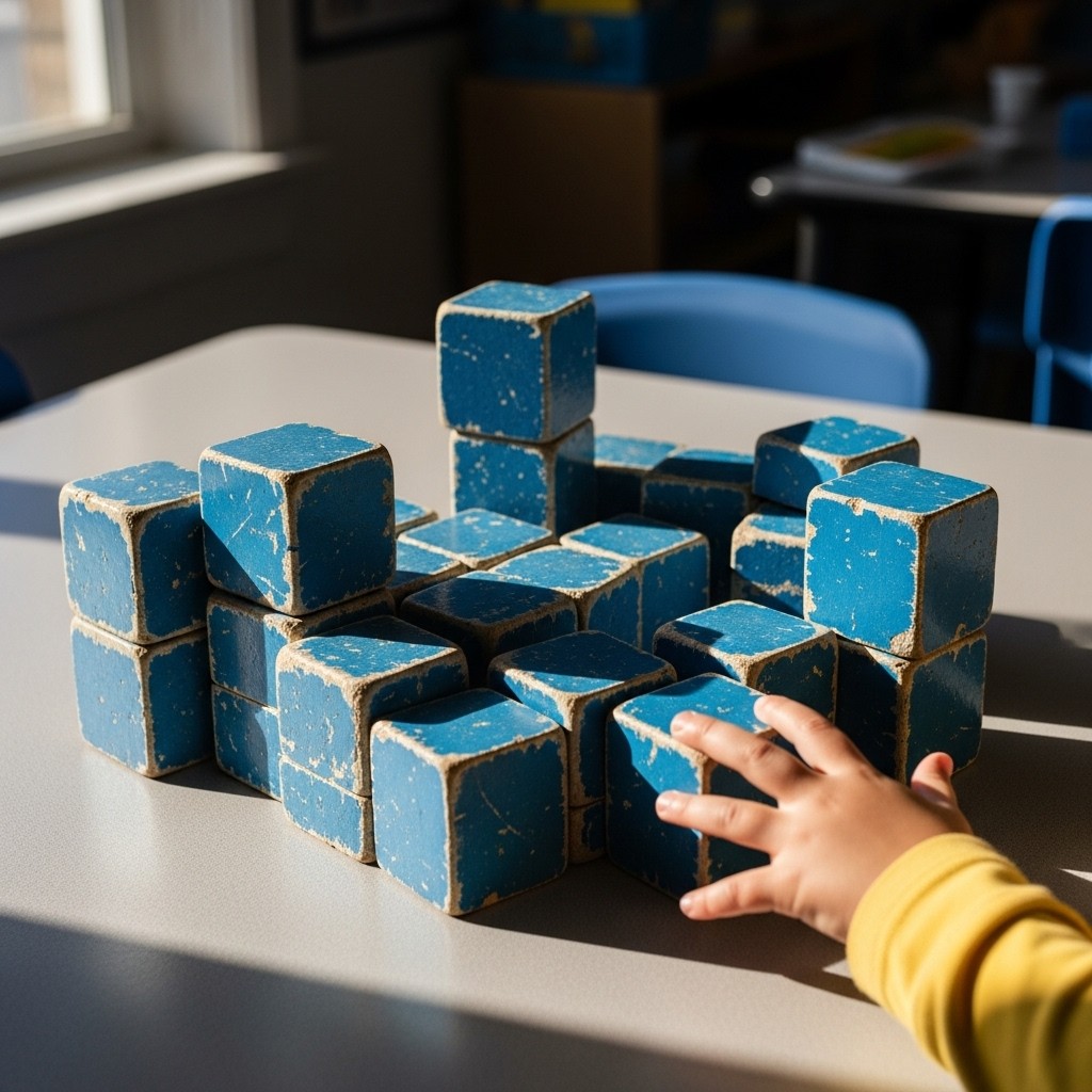 Free Blue Building Blocks Image - Blocks, Blue, Wooden | Download at ...