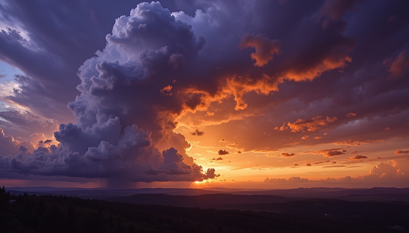 Free Sublime Storm Light Image - Sunset, Storm, Clouds | Download at ...