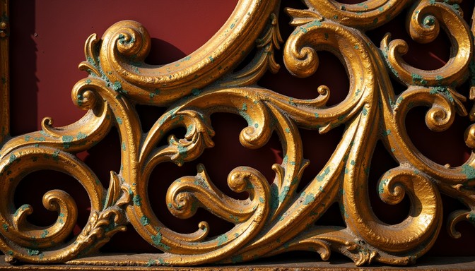 Free Ornate Baroque Scrollwork Image - Baroque, Rococo, Ornate ...