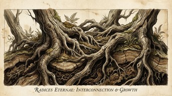 Free Ancient Roots Intertwined Image - Roots, Botanical, Illustration ...