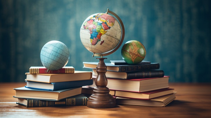 Free Global Education Display Image - Globes, Books, Education ...
