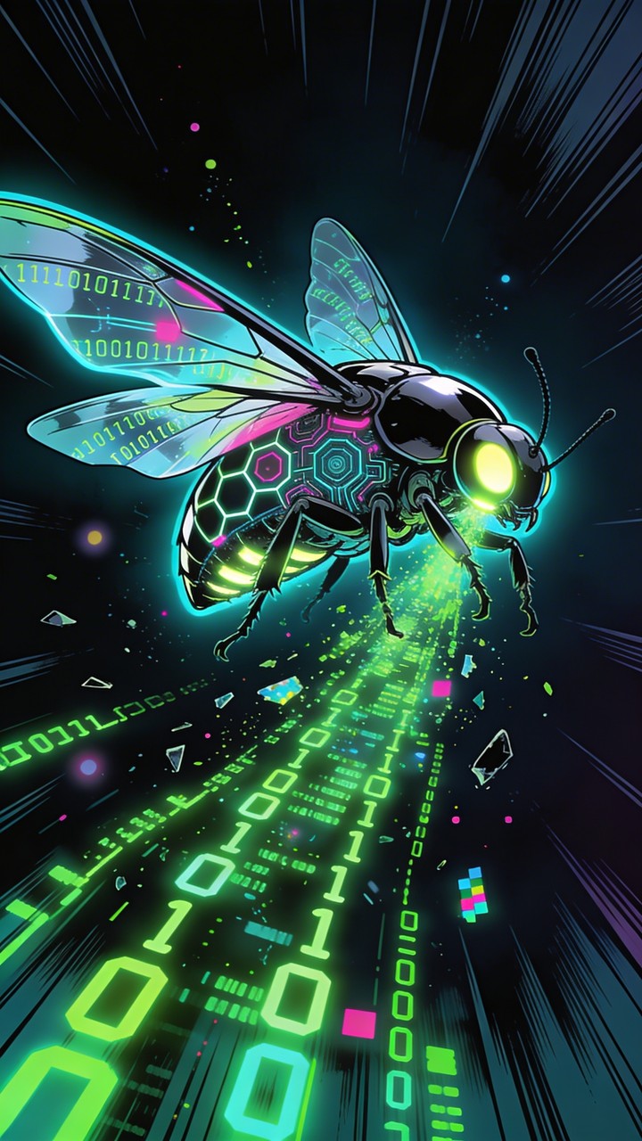 Free Digital Bug Transformation Image - Anime, Manga, Cyberpunk ...
