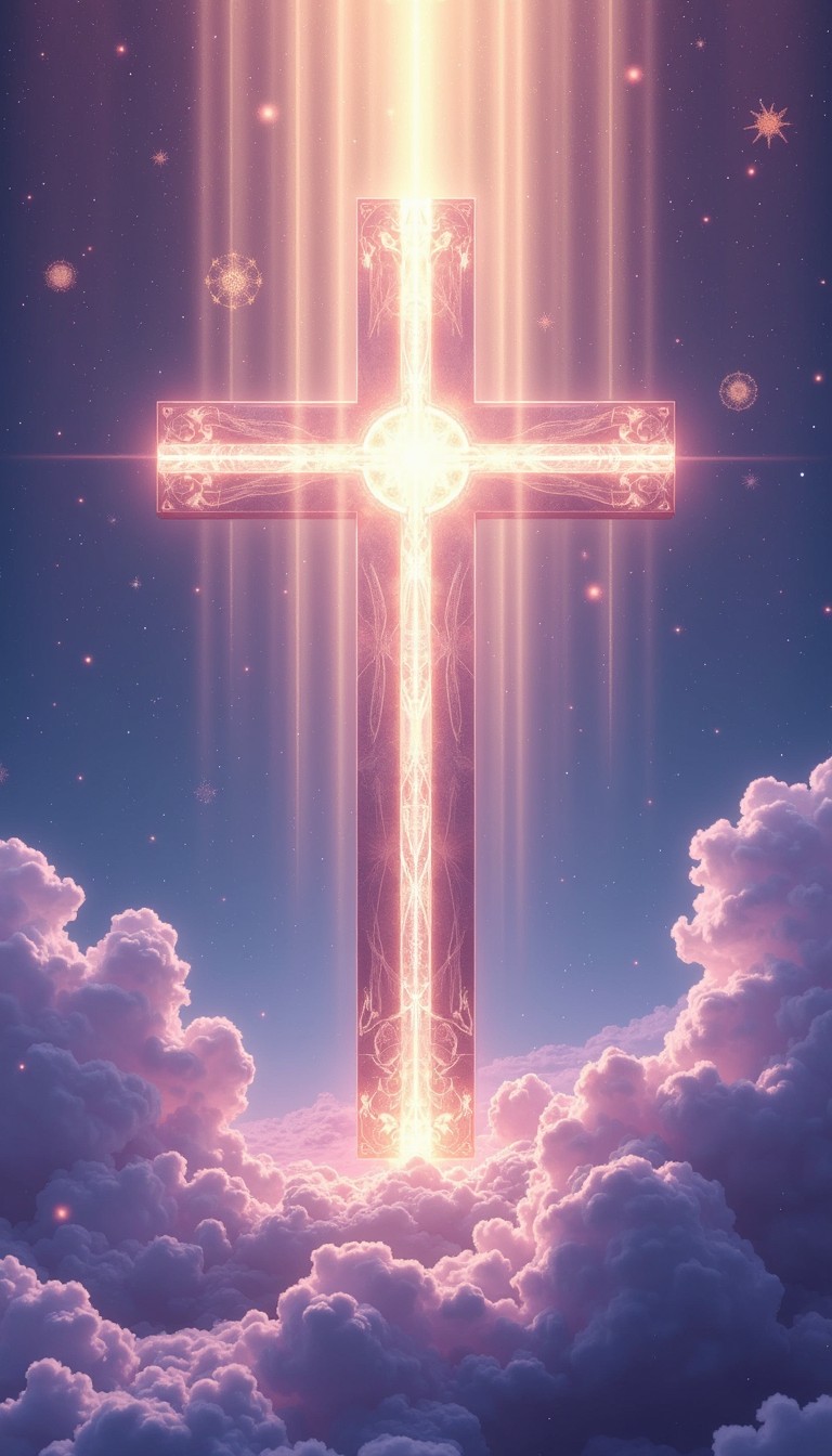 Free Radiant Divine Cross Image - Cross, Divine, Celestial | Download ...