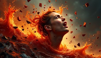 Free Inferno Of Rage Image - Fiery, Rage, Inferno | Download at StockCake